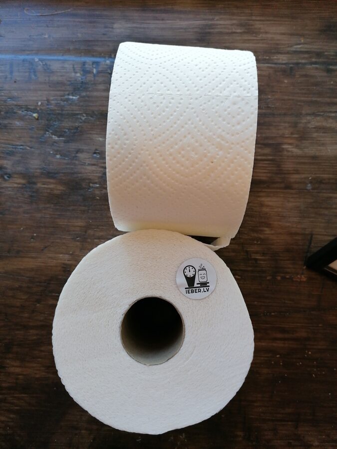 Tualetes papīrs 3 slāņu 1 rullis