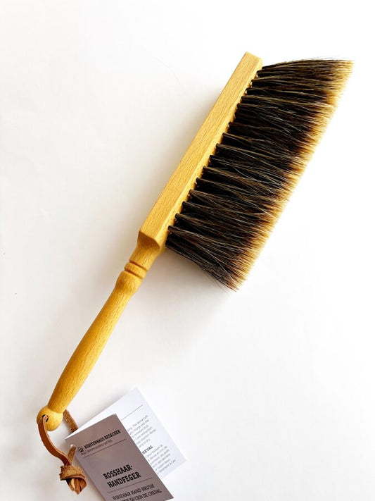 Small floor brush 30cm with horsehair