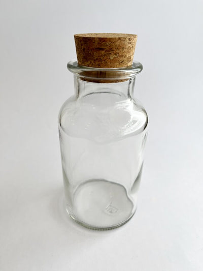 Glass bottle 300ml with cork