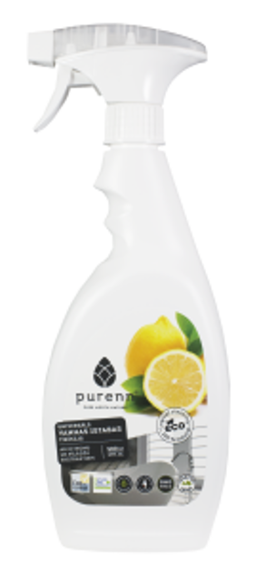 Universal bathroom cleaner with lemon