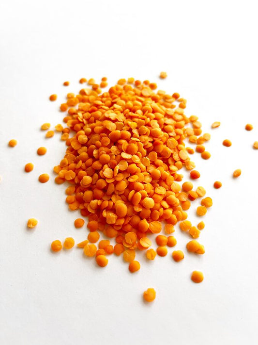 Red lentils, split 50g