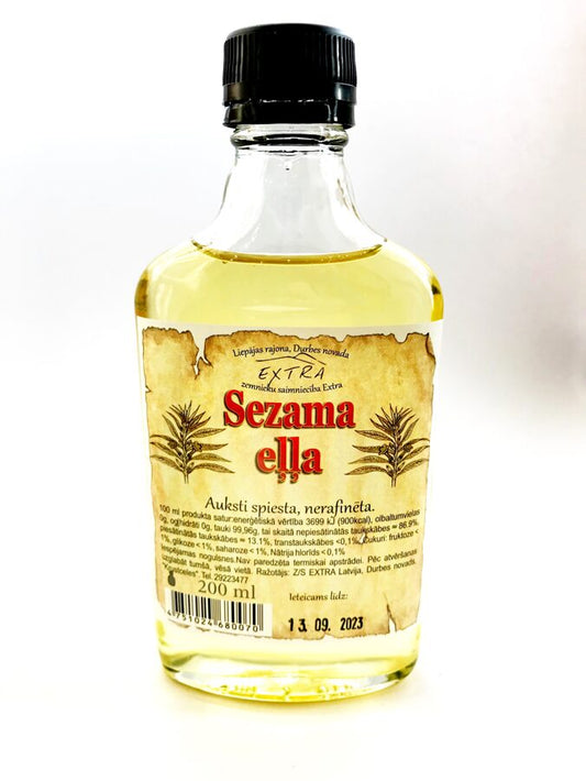 Sesame oil