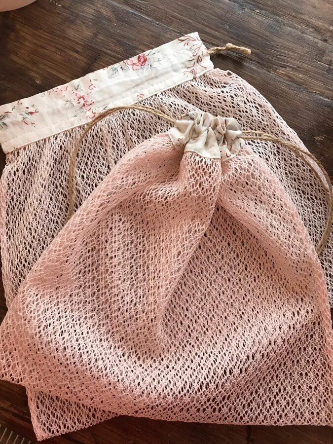 Tulle and lace bag 1pc