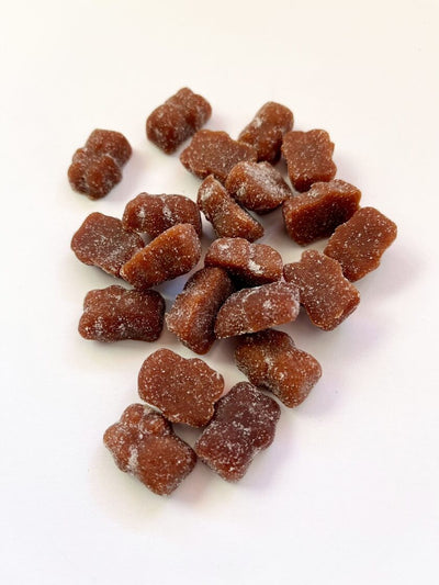 Sugar-free jelly candies made from natural fruit and berry juices, organic, 50g