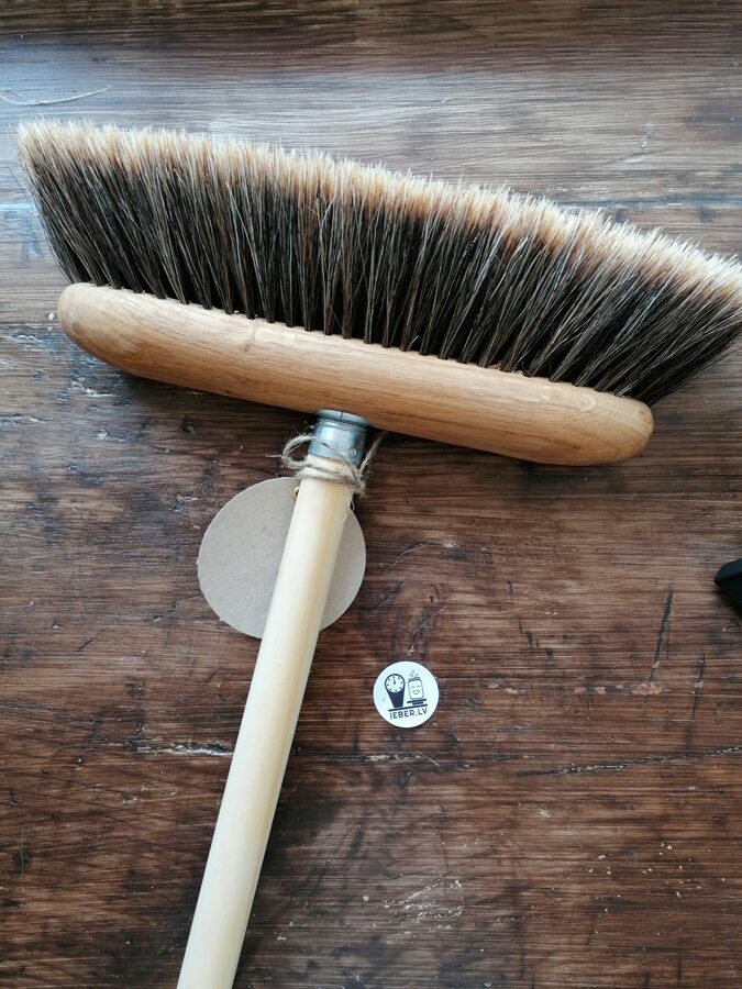 Grīdas slota no ozola 25cm