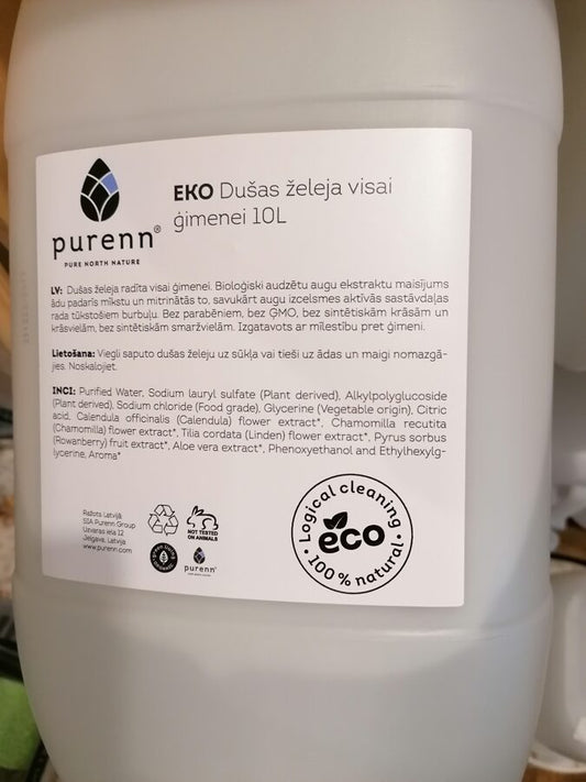 Purenn shower gel for the whole family