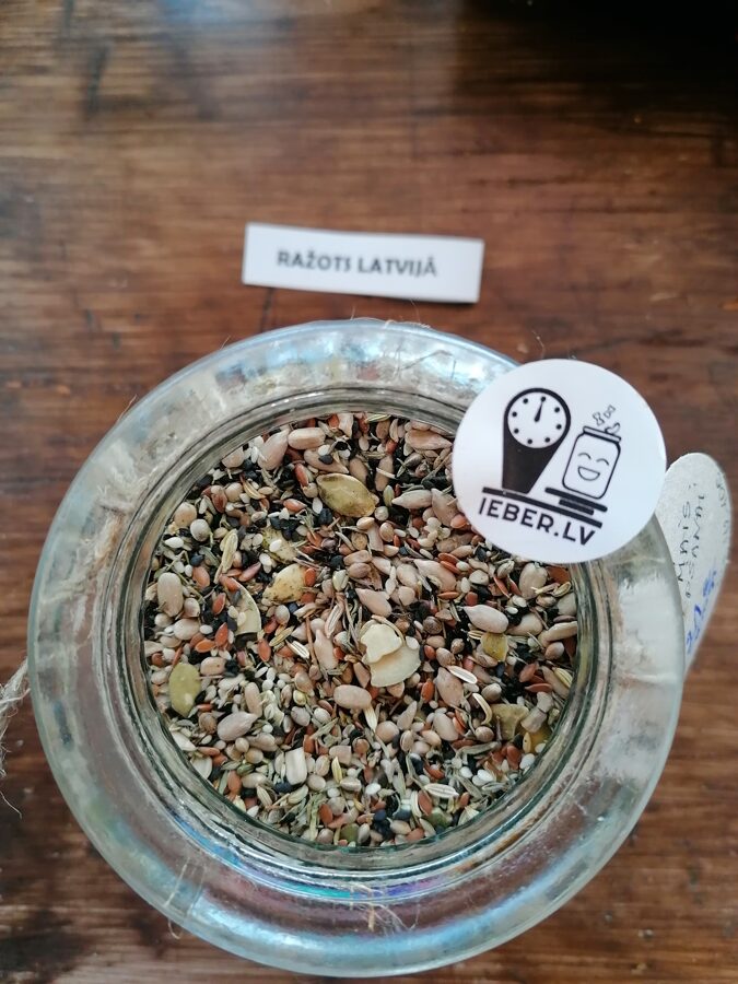 Sēklu un garšaugu maisījums maizes cepšanai 25g