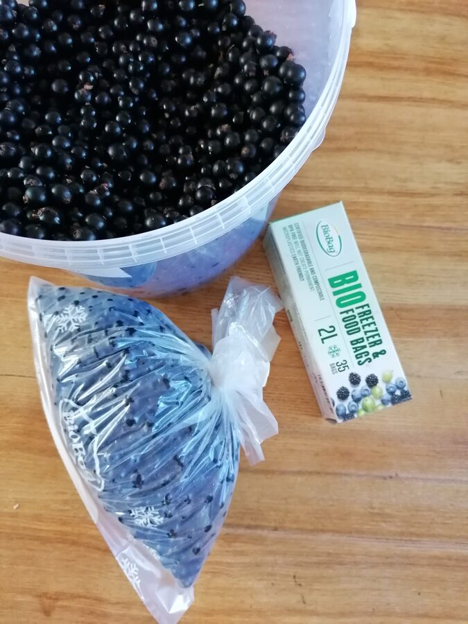 Biobag 4L product storage and freezing bags