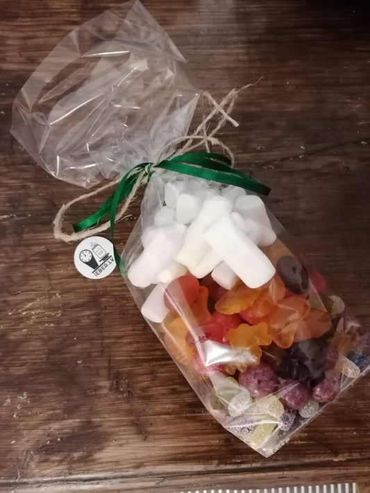 A packet of sweets that are healthy for children and the environment
