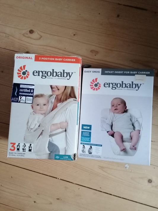 Ergobaby ergosoma and insert for infant