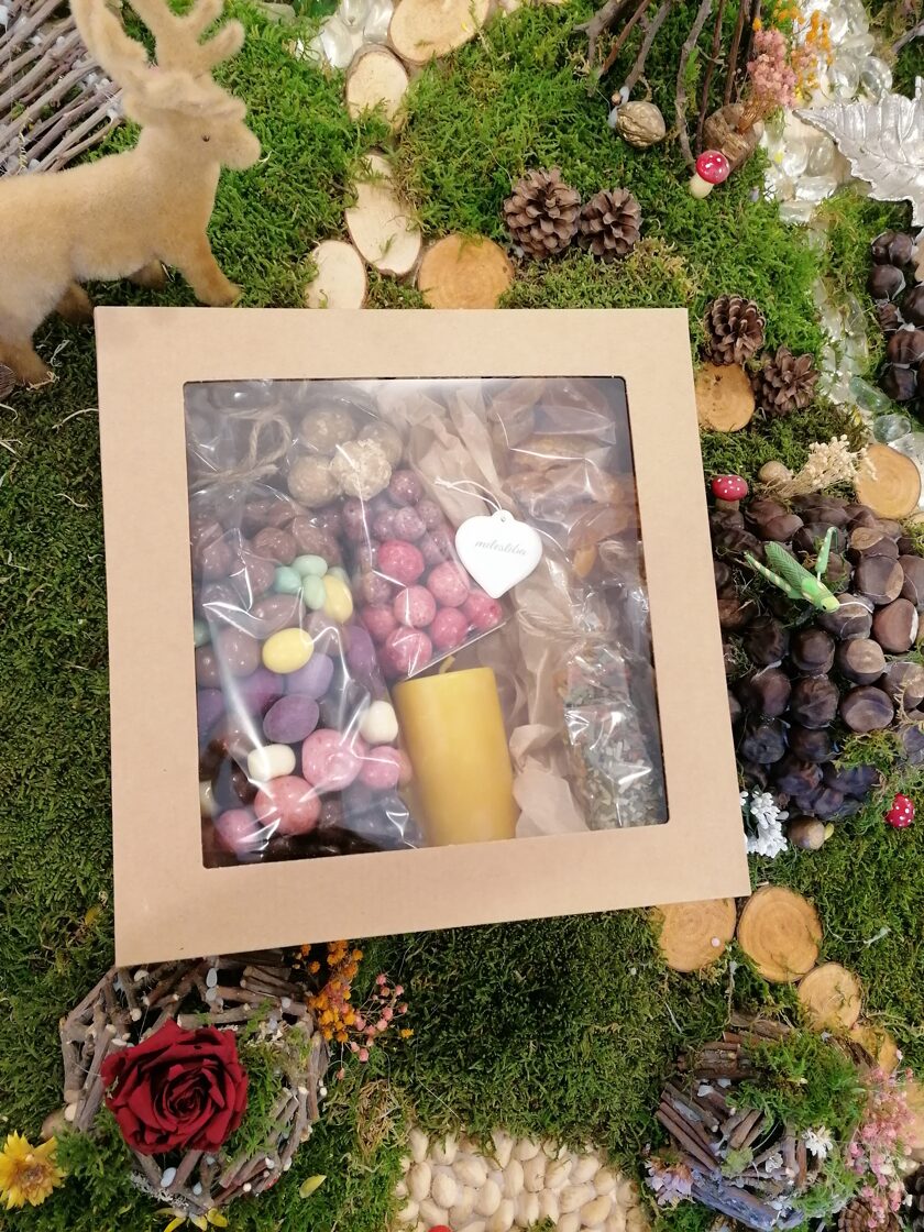 Gift set for comfort, love, well-being and health