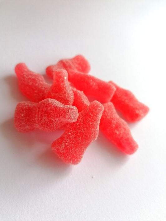 Jelly candy bottles with elderberry flavor 50g