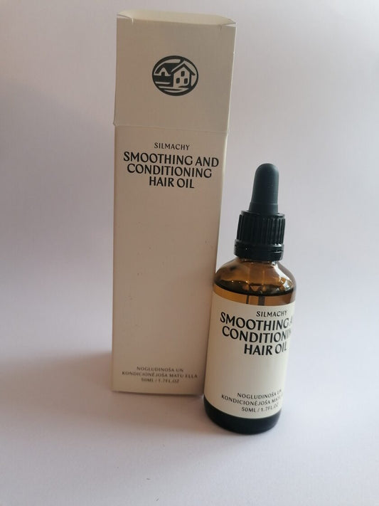 Smoothing and Conditioning Hair Oil for Dry Hair with Coconut Oil