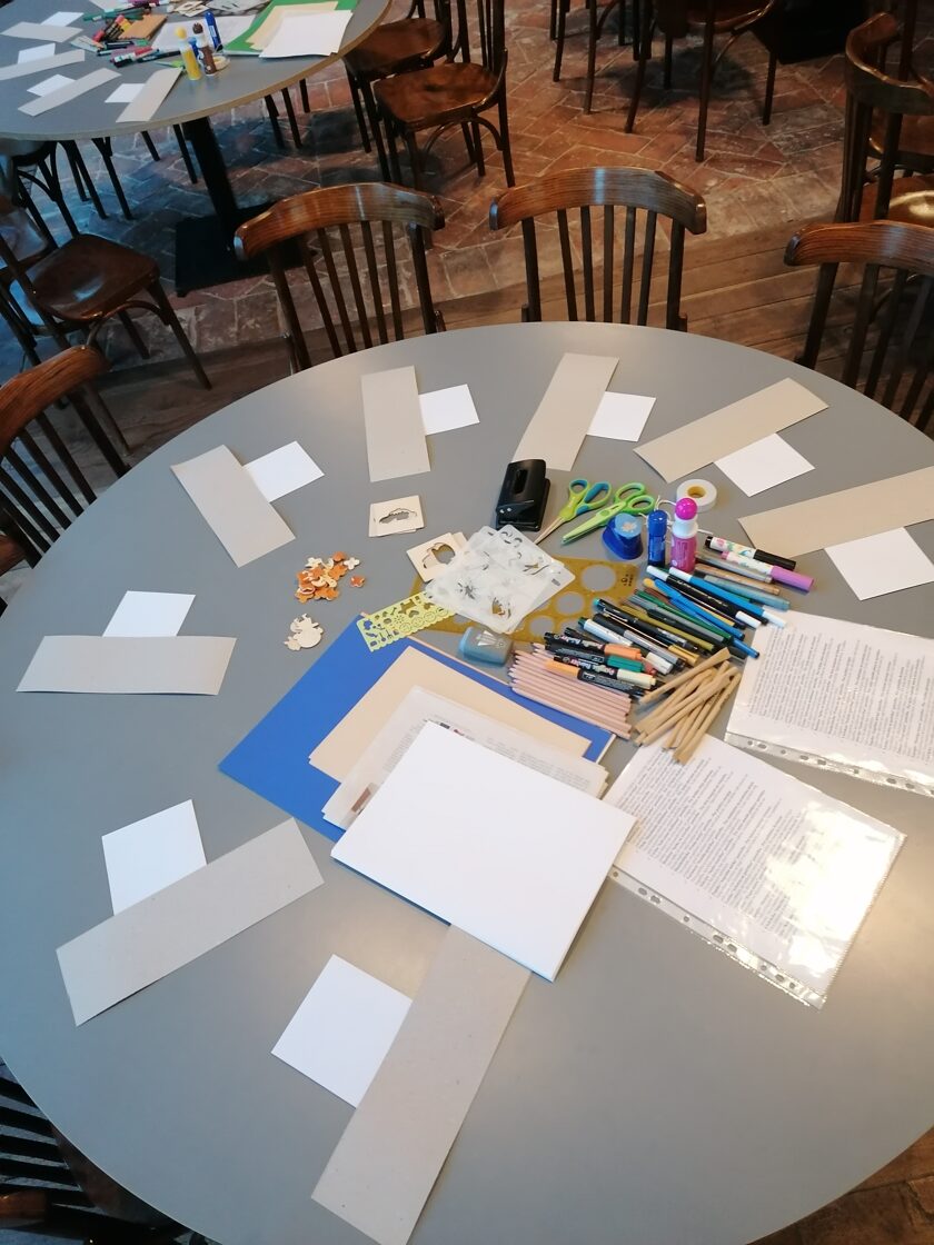 Personalized thank you card making workshop