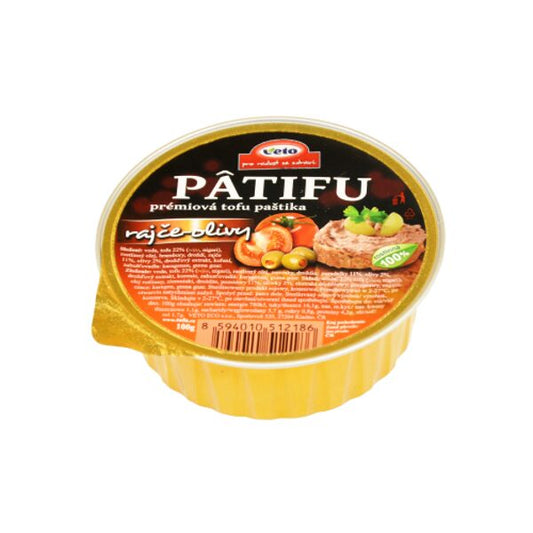 Pate PATIFU with tomatoes and olives 100 g