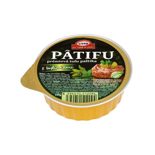 Pate PATIFU with greens 100 g