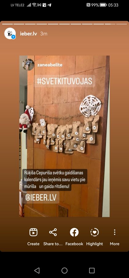Adventes garšvielu un recepšu kalendārs no Rūķīša Cepurīša