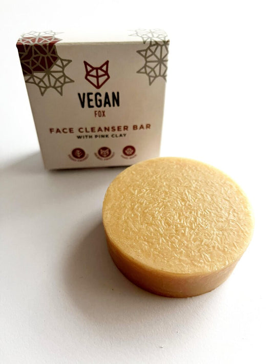 SOLID FACIAL CLEANSER WITH PINK CLAY