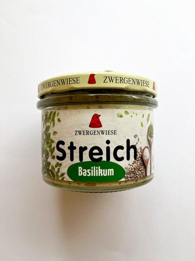 Saulespuķu sēklu pastēte ar baziliku BIO ZWERGENWIESE 180g