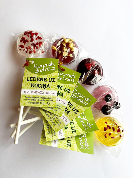 Caramel Workshop, caramel on a stick with no added sugar, 14g