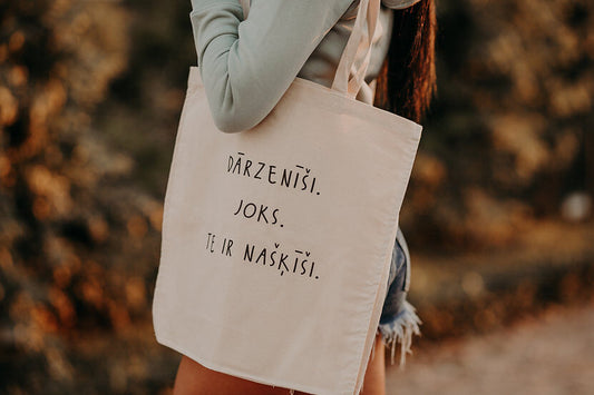 Fabric bag "Here are some treats"