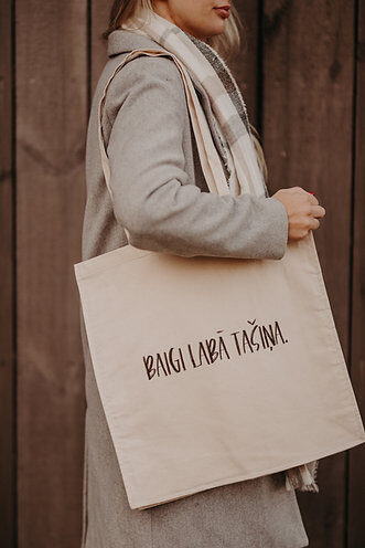 Fabric bag "Very good bag"