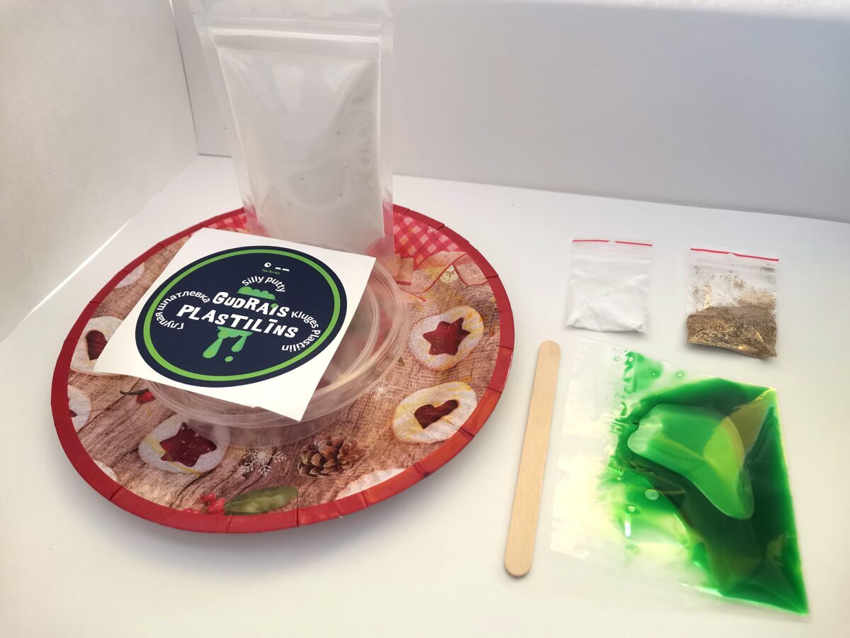 Gudrā plastilīna pagatavošanas komplekts