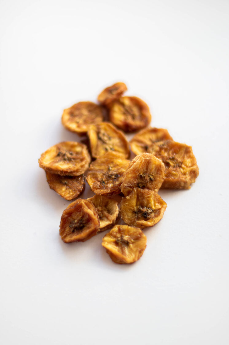 Dried banana slices, organic 25g