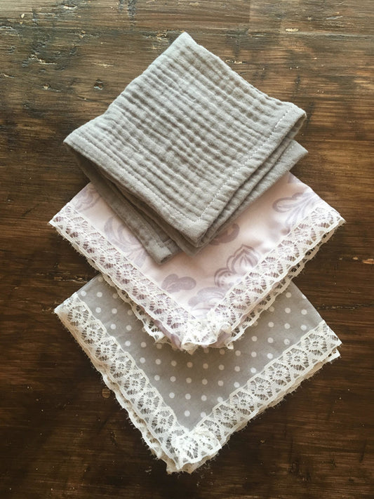 Fabric pocket square 1pc