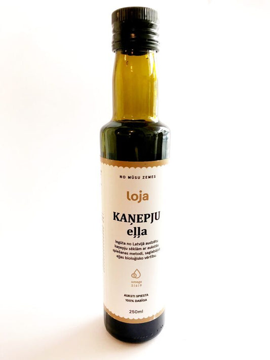 Hemp oil organic 250ml