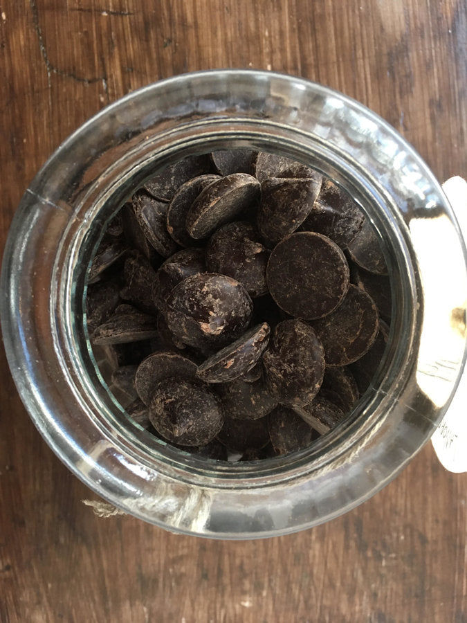Dark chocolate 64% chips 50g
