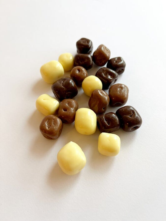 Coconut mass in chocolate three types 50g