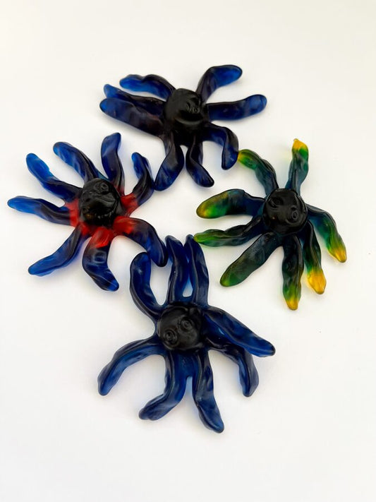 Squid-shaped jelly candies 2pcs