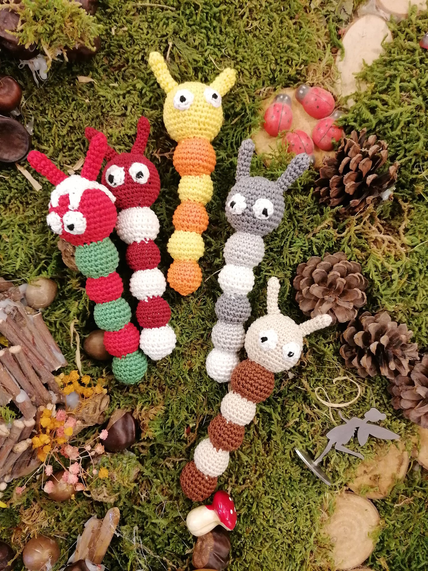 Teether with toys for children 1 pc.