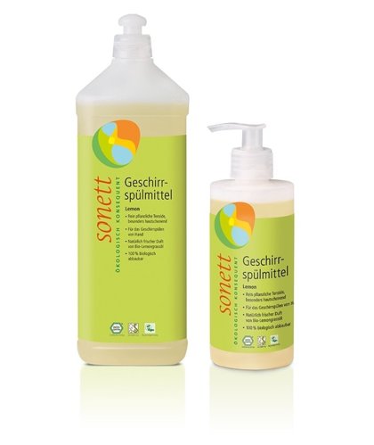 Sonett dishwashing detergent with lemongrass